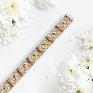 Vertical Peyote Pattern - Bracelet ALBA