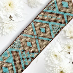 Vertical Peyote Pattern - Bracelet CALVI