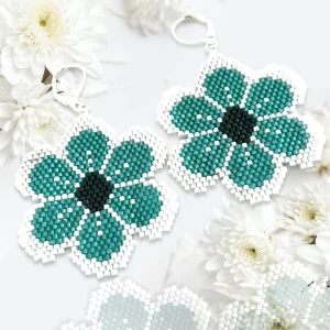 DIY Brick Stitch Pattern - Pendentif CARLA