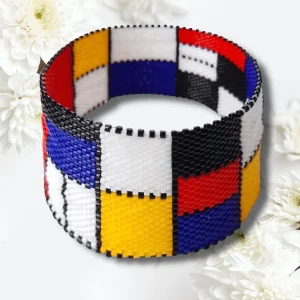 DIY Pattern Bracelet MONDRIAN