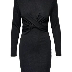 Robe bleue métallique ONLY pour femme