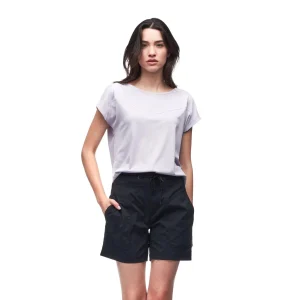 SHORTS POUR FEMME, SAHRA 6" NOIR