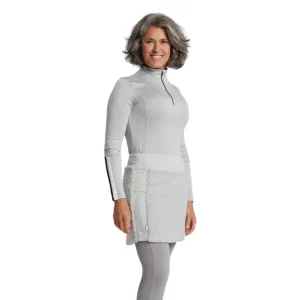 JUPE SHERPA POUR FEMME, URSULA SILVER