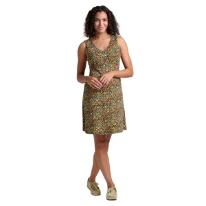 ROBE SANS MANCHE POUR FEMME, ROSEMARIE FLEURS
