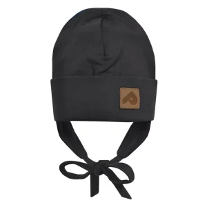 TUQUE À OREILLES MI-SAISON ENFANT, NOIR