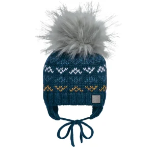 TUQUES À OREILLES DOUBLÉES, RORQUAL (0 À 12 ANS)