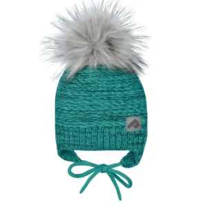TUQUE OREILLE TURQUOISE FILLE