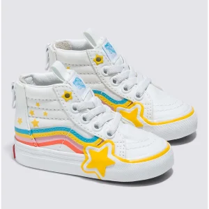 CHAUSSURES POUR TOUT-PETITS, SK8-HI ZIP RAINBOW STAR (4 à 10)