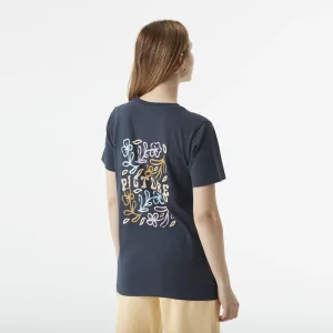 T-SHIRT POUR FEMME, VIREL MARINE