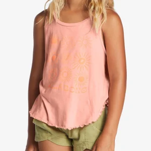 CAMISOLE FILLE SUN CHILD PEACH