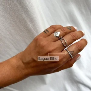 Bague Ethel - Argentée