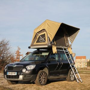 Tente de toit 2 Places manuelle automatique – Auvent 3 en 1 inclus – BEX.2 AUTO