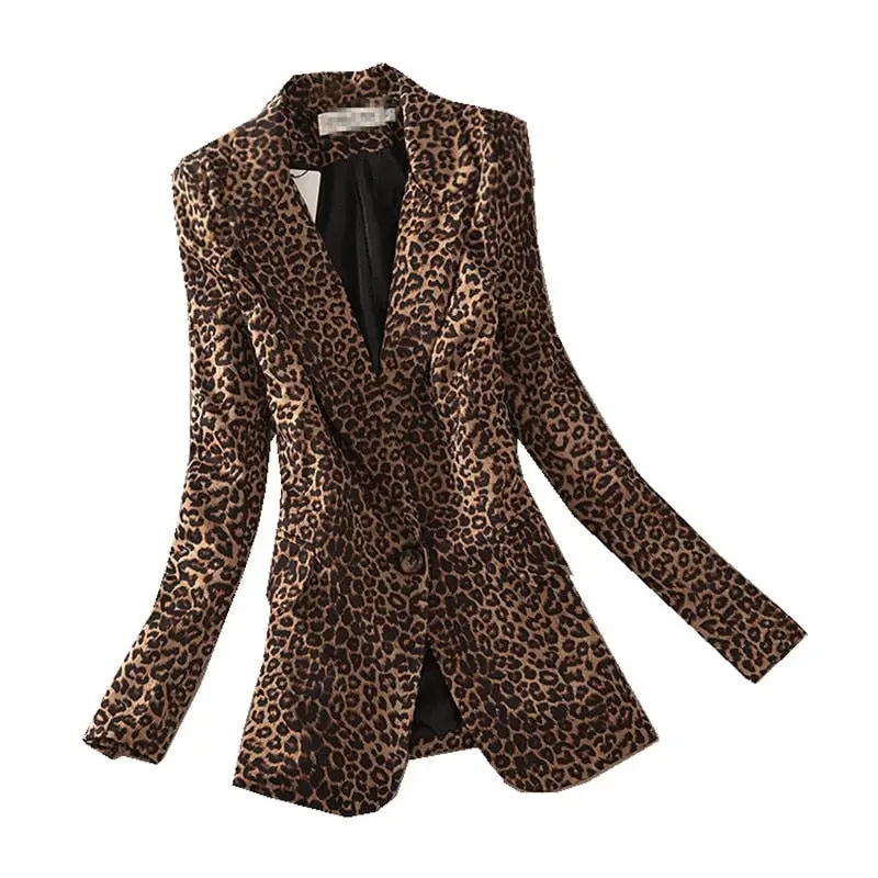 Blazer Léopard Cintré – Image 3