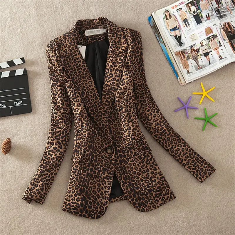 Blazer Léopard Cintré – Image 2