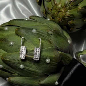 Boucles d'oreilles Glamour - Argentées