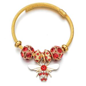 BRACELET ACIER FEMME FANTAISIE - (JONC)