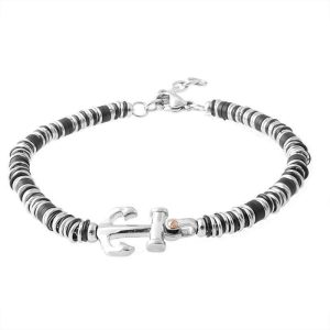 BRACELET ANCRE POUR HOMME - (MARIN)