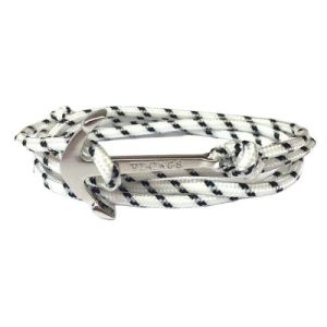 BRACELET AVEC ANCRE HOMME - (MARIN)