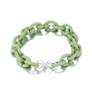 BRACELET CAOUTCHOUC - INFINI (FANTAISIE)