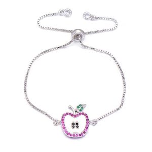 BRACELET CHAÎNE FEMME ARGENTÉ - (CHAÎNETTE)