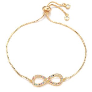 BRACELET CHAÎNE INFINI - (CHAÎNETTE)