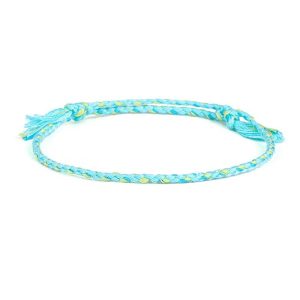 BRACELET CORDON - BLEU TURQUOISE (CORDE)