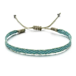BRACELET CORDON - BOHÈME BLEU (BRÉSILIEN)