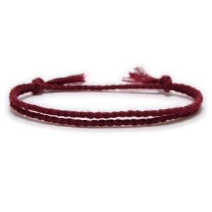 BRACELET CORDON - BORDEAUX (CORDE)