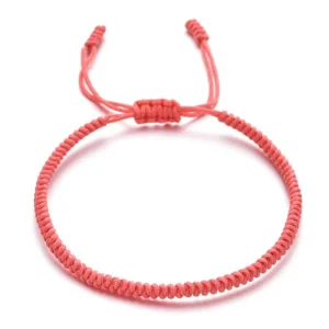 BRACELET CORDON - CORAIL (CORDE)