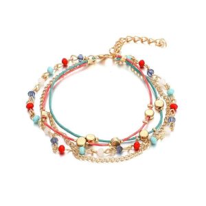 BRACELET DE CHEVILLE FEMME - (PIED)