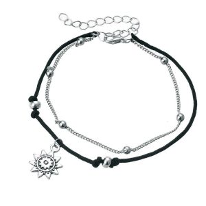 BRACELET DE CHEVILLE - SOLEIL (PIED)