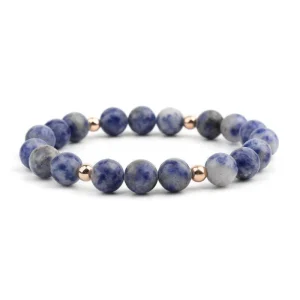 BRACELET DE PERLES FEMME - (PIERRE)