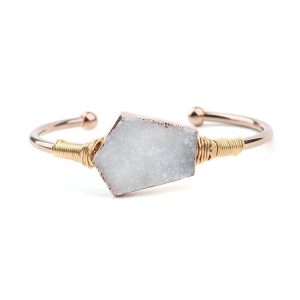 BRACELET DEMI JONC - (OUVERT)