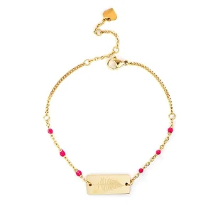 BRACELET DORÉ FANTAISIE - (CHAÎNE)
