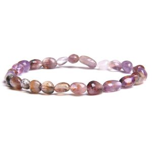 BRACELET EN PERLES NATURELLES - (PIERRE)
