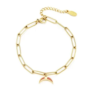 BRACELET FANTAISIE FEMME TENDANCE - (ACIER)