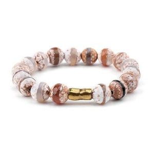BRACELET FEMME FANTAISIE PERLES - (BOULE)
