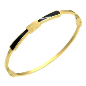 BRACELET FEMME JONC ACIER - (OUVERT)
