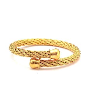 BRACELET HOMME ACIER INOXYDABLE - (JONC)