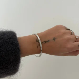Bracelet jonc Live - Argenté