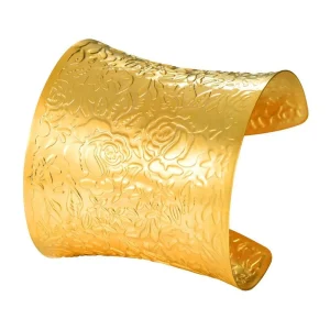 BRACELET LARGE FEMME - (MANCHETTE ACIER)