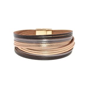 BRACELET LIEN CUIR FEMME