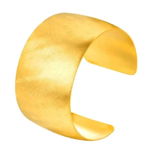 BRACELET MANCHETTE FEMME TENDANCE - (ACIER)