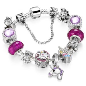 BRACELET MODE FILLE - UNICORNE (ENFANT)