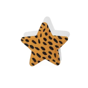 Broche Etoile léopard