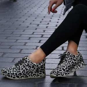 Chaussures Baskets Léopard