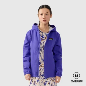 COUPE-VENT FEMME TÉMIS VIOLET, CHLOROPHYLLE