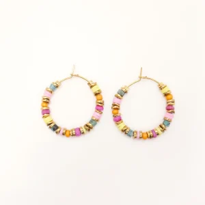 Boucles d'oreilles Iris
