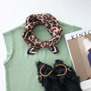 Foulard Cheveux Léopard
