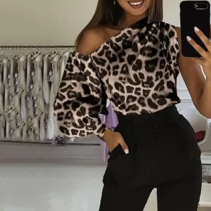 Haut Femme Léopard